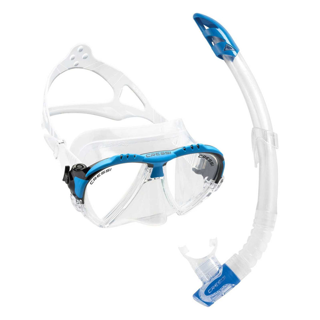 Snorkeling Kit Matrix and Gamma Blue Cressi DS302501