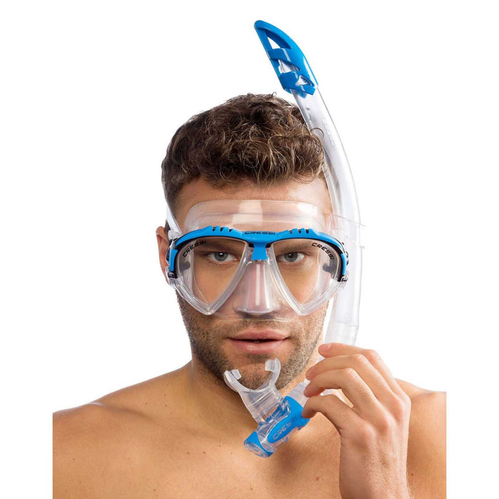 Snorkeling Kit Matrix and Gamma Blue Cressi DS302501