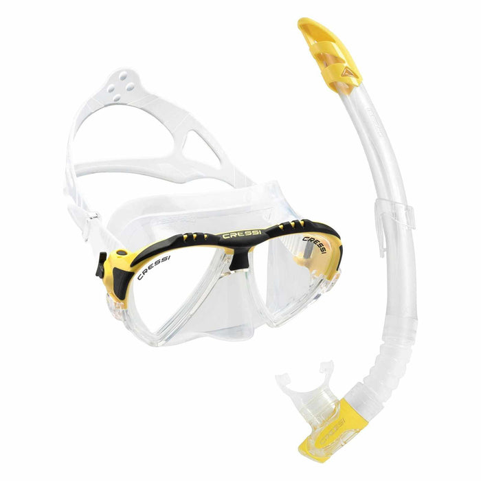 Snorkeling Kit Matrix and Gamma Yellow Cressi DS302504