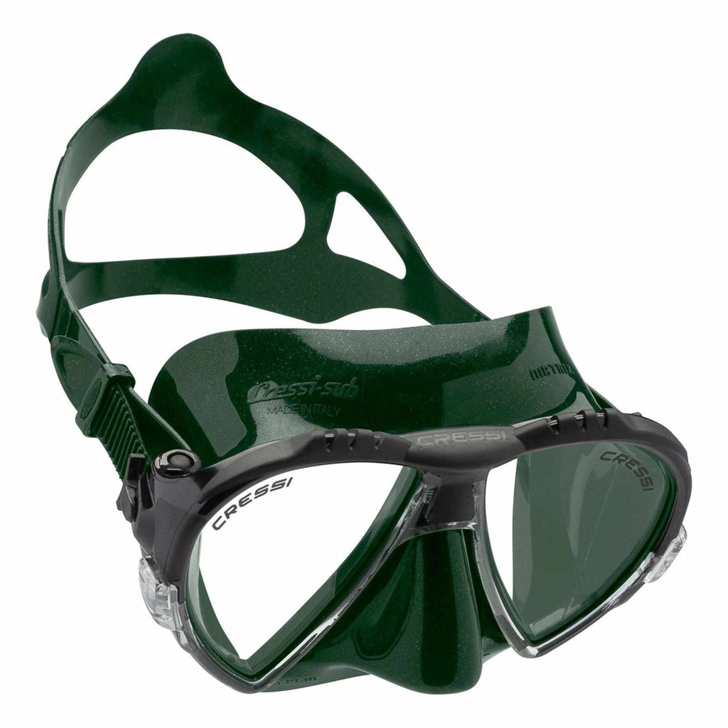 Diving Silicone Mask Matrix Green-Black Cressi DS309850