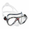 Diving Silicone Mask Evo Big Eyes Transparent-Red Cressi DS336080