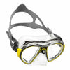 Diving Silicone Mask Air Crystal Transparent-Black-Yellow Cressi DS400010