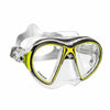 Diving Silicone Mask Air Crystal Transparent-Black-Yellow Cressi DS400010