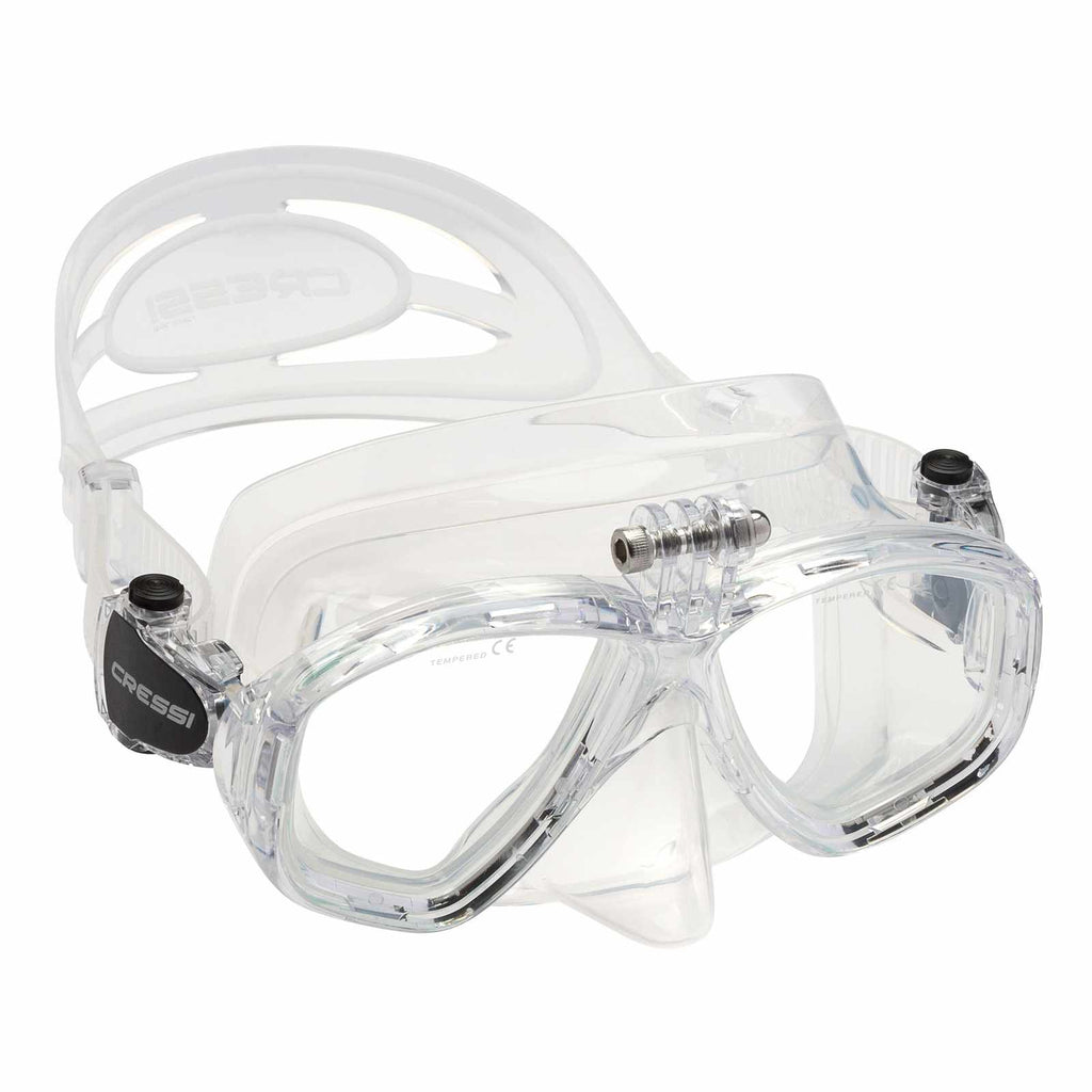 Masque de plongée en silicone Action Transparent Cressi DS410060