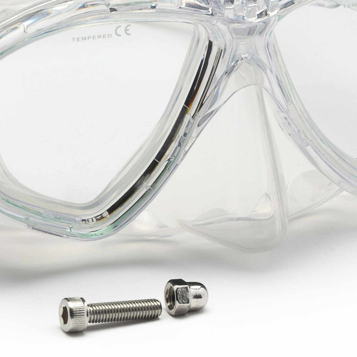 Masque de plongée en silicone Action Transparent Cressi DS410060