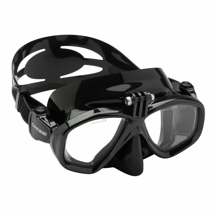 Diving Silicone Mask Action Dark-Black Cressi DS415050