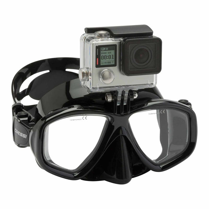 Diving Silicone Mask Action Dark-Black Cressi DS415050