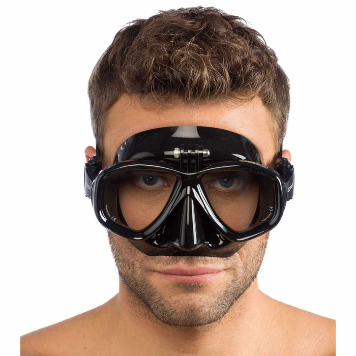Diving Silicone Mask Action Dark-Black Cressi DS415050