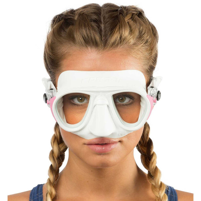 Diving Silicone Mask Calibro White-Pink Cressi DS424030