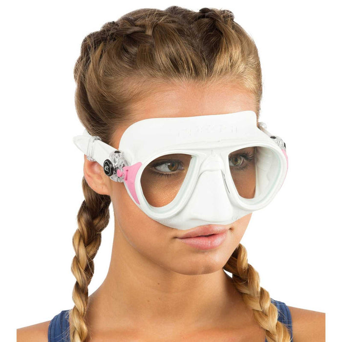 Diving Silicone Mask Calibro White-Pink Cressi DS424030
