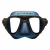 Máscara de Buceo de Silicona Calibro Metálico-Azul Cressi DS425550