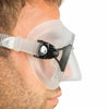 Máscara de buceo de silicona Calibro Transparente Cressi DS426000