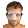 Máscara de buceo de silicona Calibro Transparente Cressi DS426000