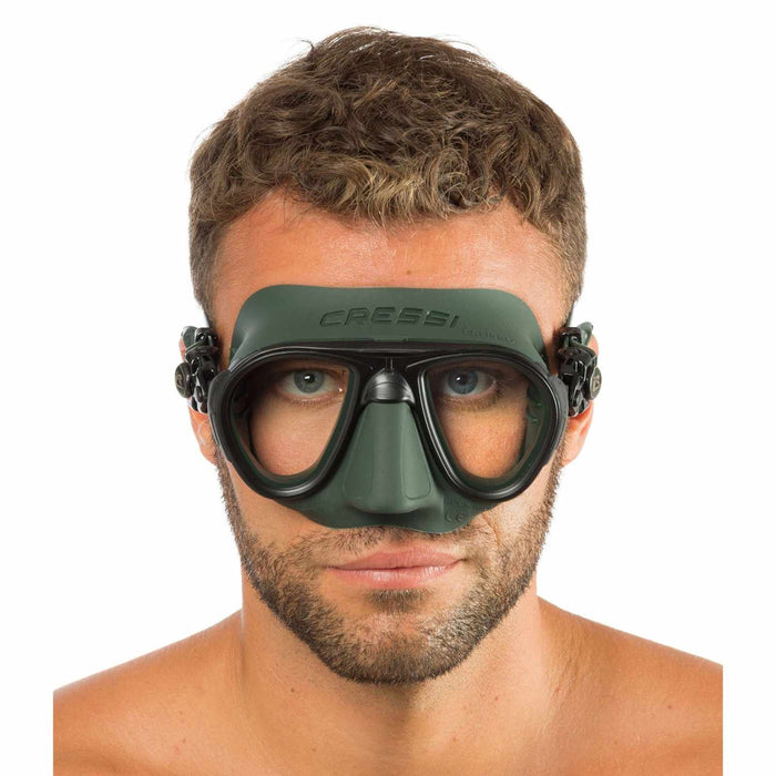 Masque de plongée en silicone Calibro Vert Cressi DS429850