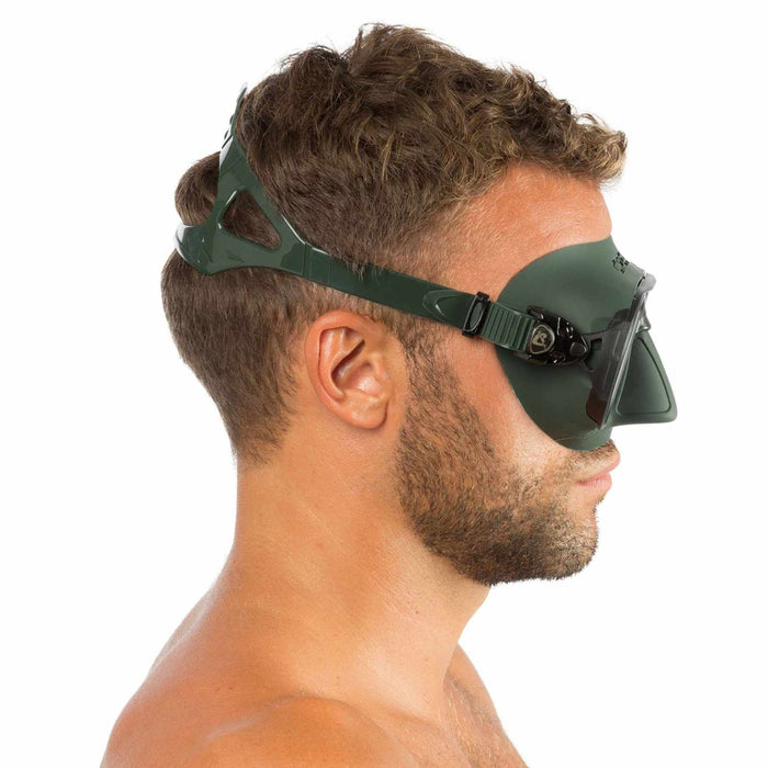Masque de plongée en silicone Calibro Vert Cressi DS429850