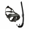 Kit de Snorkel Calibro y Córcega Negro Cressi DS435050