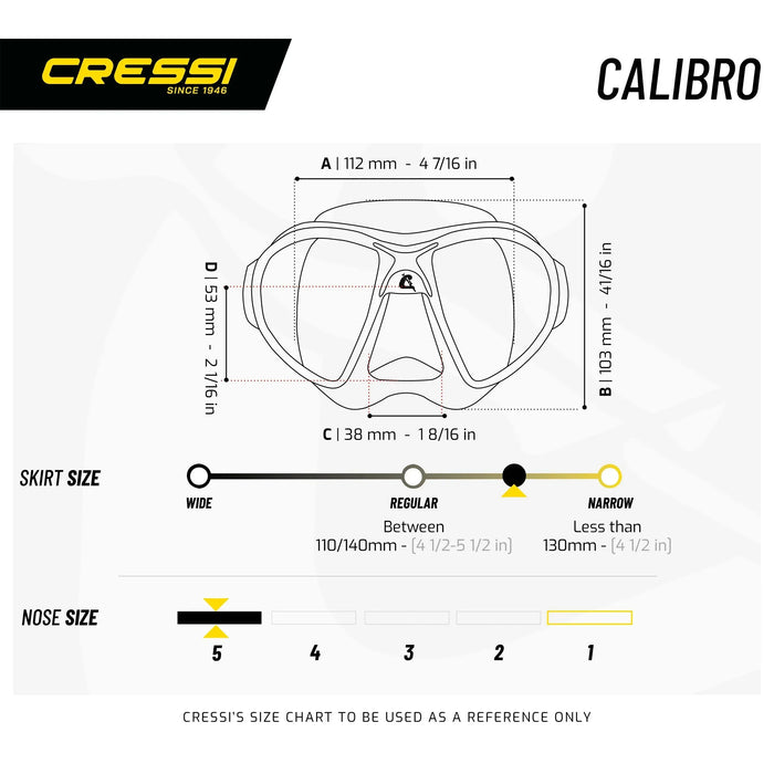 Kit Snorkel Calibro + Córcega Cressi