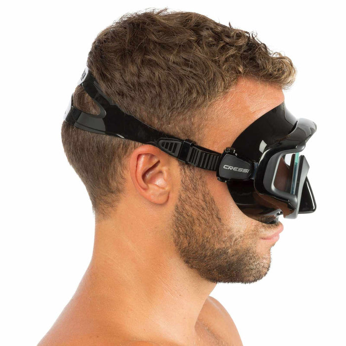 Diving Silicone Mask Liberty Triside Dark-Black Cressi DS455050