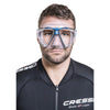 Máscara de buceo de silicona Penta Plus Transparente-Azul Cressi DS490020