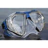 Máscara de buceo de silicona Penta Plus Transparente-Azul Cressi DS490020