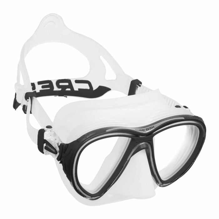 Diving Silicone Mask Quantum Transparent-Black Cressi DS510050