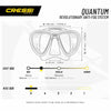 Diving Silicone Mask Quantum Black Mirrored Lenses Cressi DS5150508