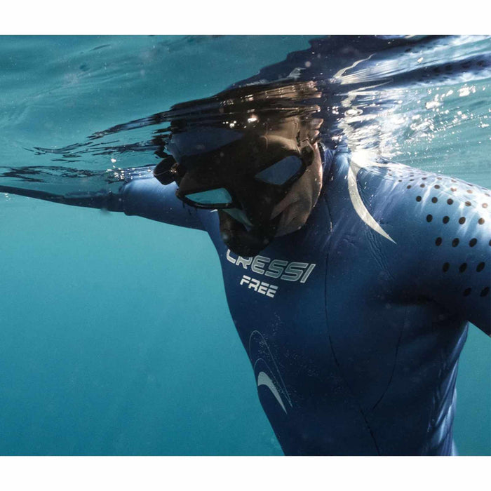 Diving Silicone Mask Atom White-Black Cressi DS523050