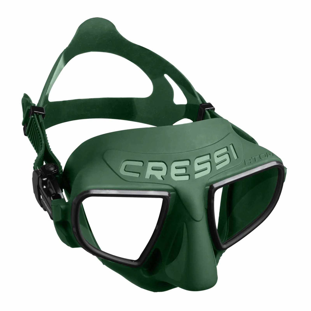 Diving Silicone Mask Atom Green-Black Cressi DS527550