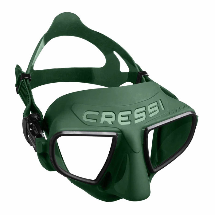 Diving Silicone Mask Atom Green-Black Cressi DS527550