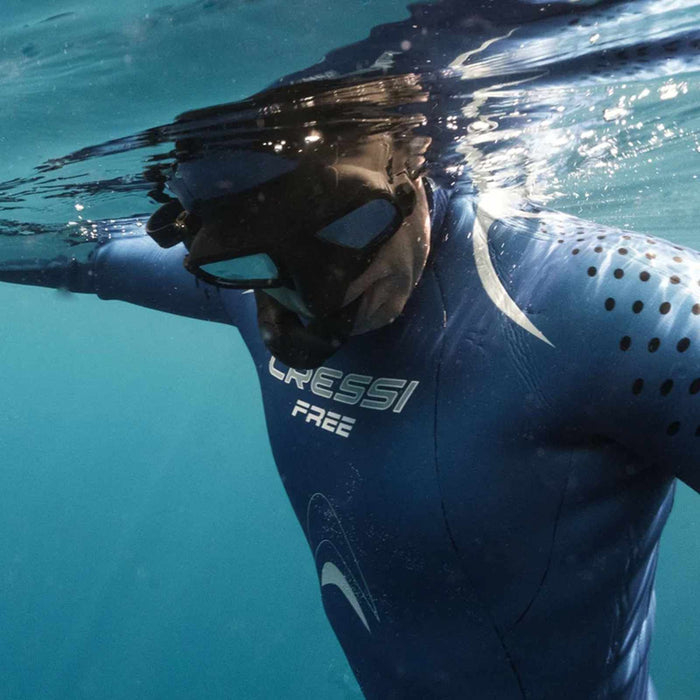 Diving Silicone Mask Atom Green-Black Cressi DS527550