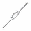Cinturino maschera in silicone 16,5mm Argento Cressi DZ215002