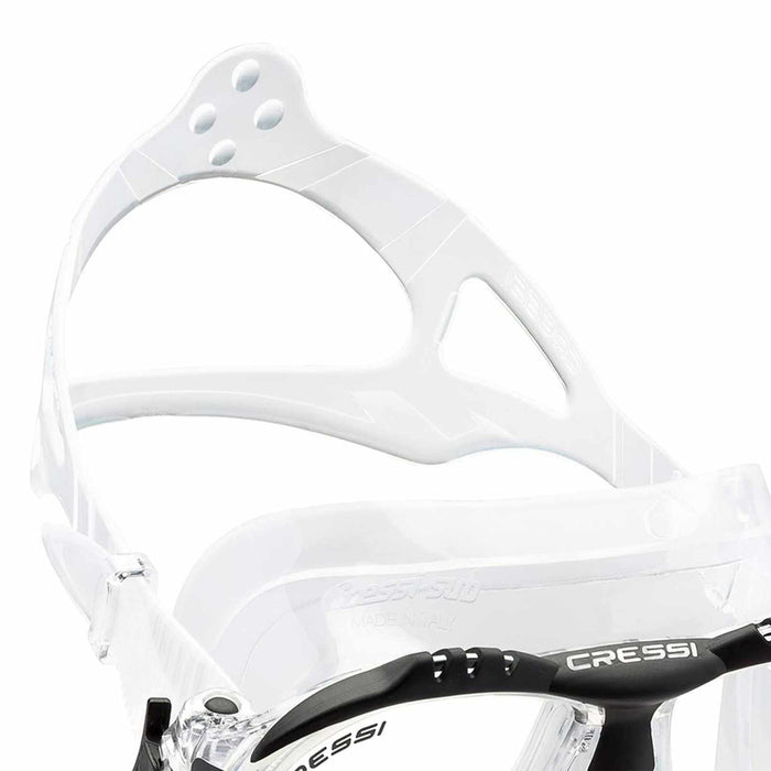 Cinturino maschera in silicone 16,5mm Argento Cressi DZ215002