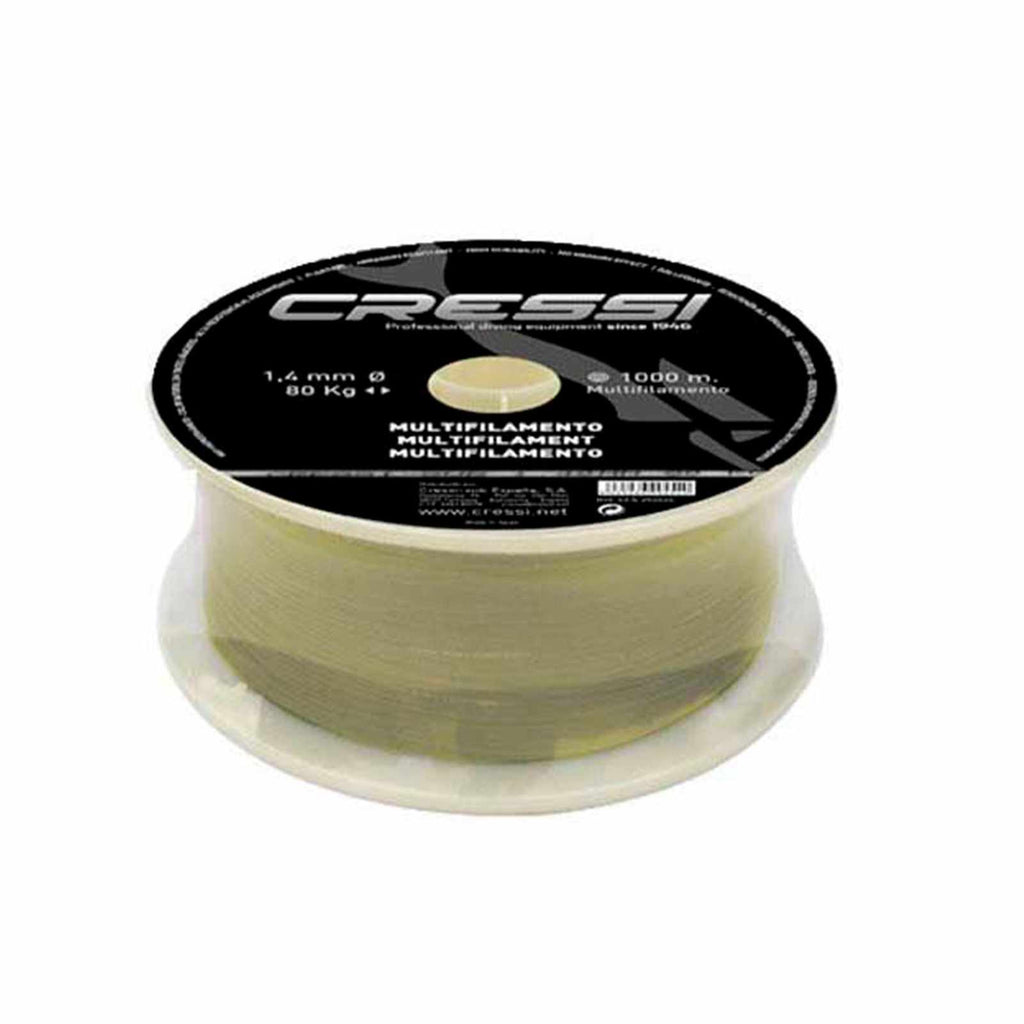 Filo da pesca in multifilo intrecciato Diametro 140 1000m Cressi EFA354526