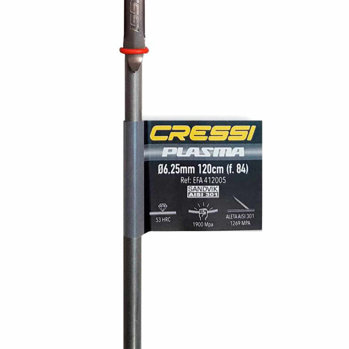 Speargun Shaft Plasma Diameter 6,25mm 105cm Cressi EFA412002
