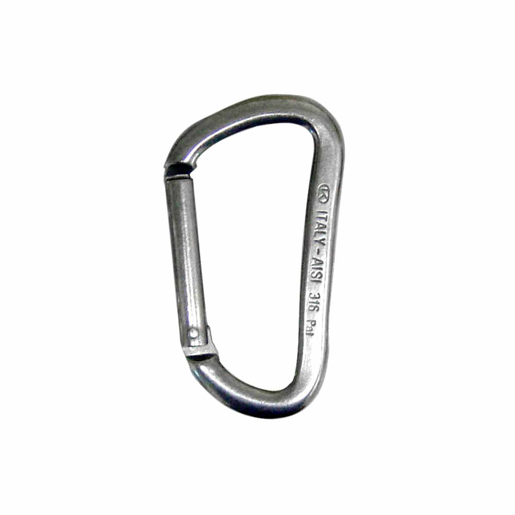 Carabiner Stainless Steel Aisi 316 80mm Cressi EJA200004