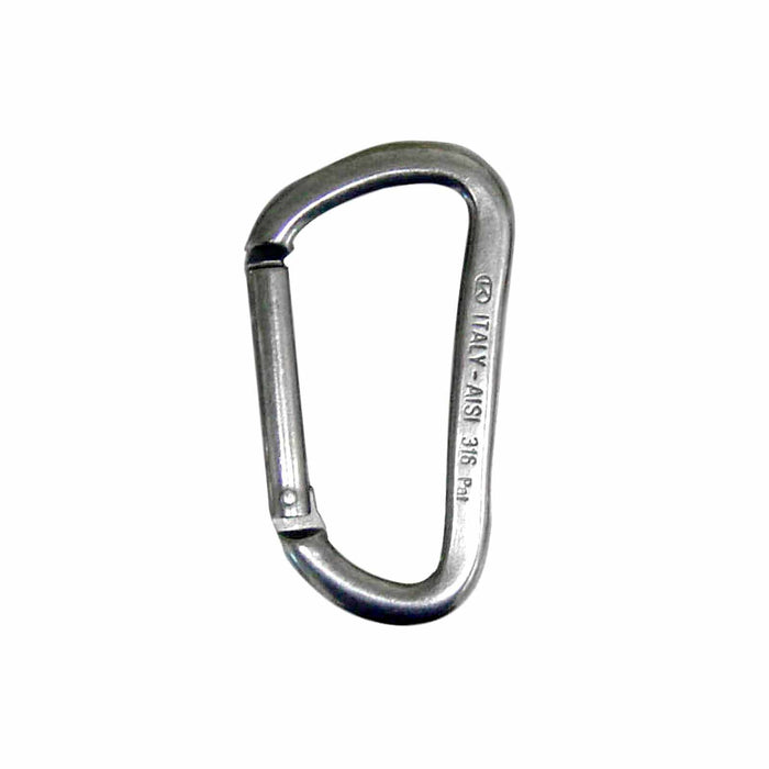 Carabiner Stainless Steel Aisi 316 80mm Cressi EJA200004