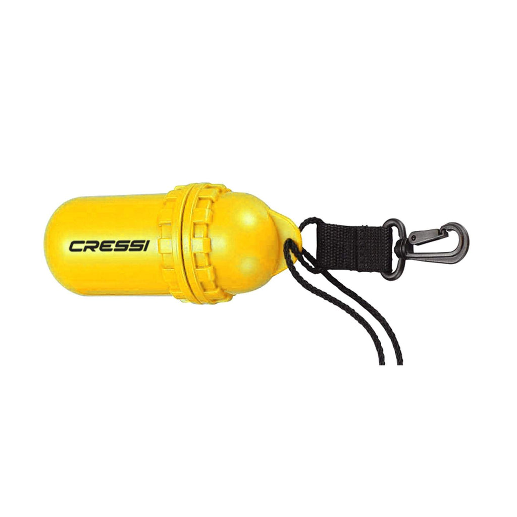 Uovo Impermeabile Giallo 14x5cm Cressi EJA500003