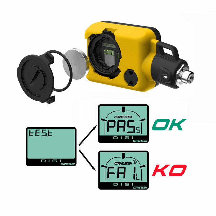Console Digi Yellow Cressi KC790010