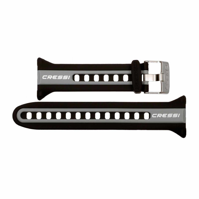Silicone Watch Strap For Neon-Nepto Grey Cressi KZ840050