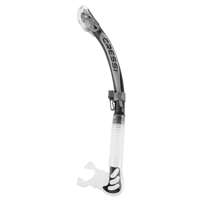 Snorkel Tube Alpha Ultra Dry Black-Silver Cressi ES258055