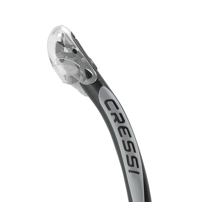Snorkel Tube Alpha Ultra Dry Black-Silver Cressi ES258055