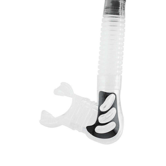 Snorkel Tube Alpha Ultra Dry Black-Silver Cressi ES258055