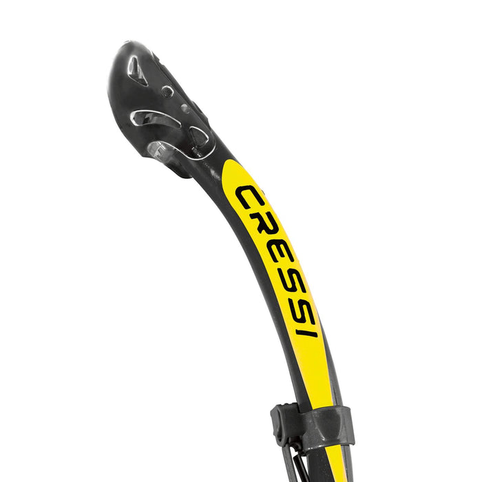 Snorkel Tube Alpha Ultra Dry Dark-Yellow Cressi ES258151