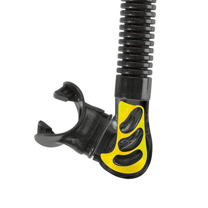 Snorkel Tube Alpha Ultra Dry Dark-Yellow Cressi ES258151