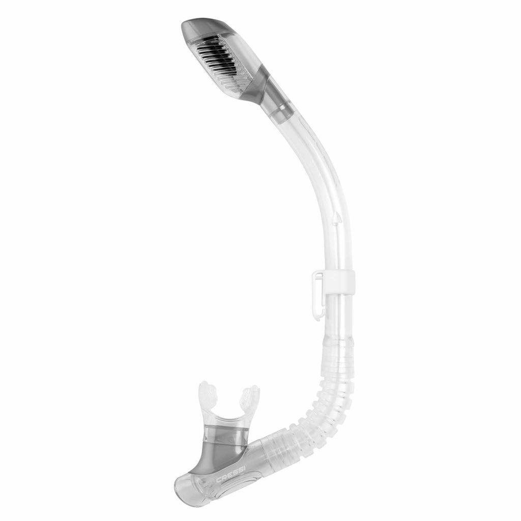 Snorkel Tube Dry Kids Silver Cressi ES258960
