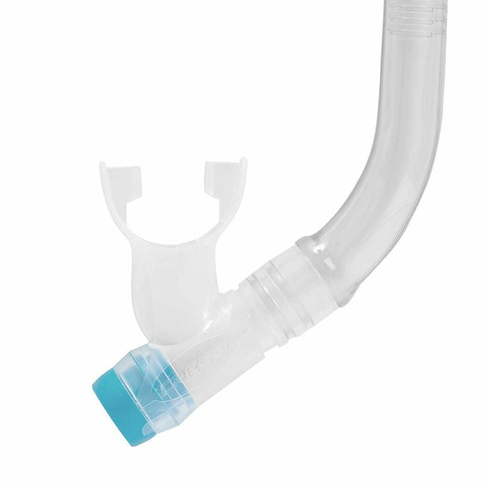 Snorkel Tube Top Kids Transparent-Aquamarine Cressi ES269063