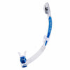 Snorkel Tube Itaca Ultra Dry Transparent-Blue Cressi ES290020