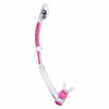 Snorkel Tube Itaca Ultra Dry Transparent-Pink Cressi ES290040