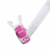 Snorkel Tube Itaca Ultra Dry Transparent-Pink Cressi ES290040