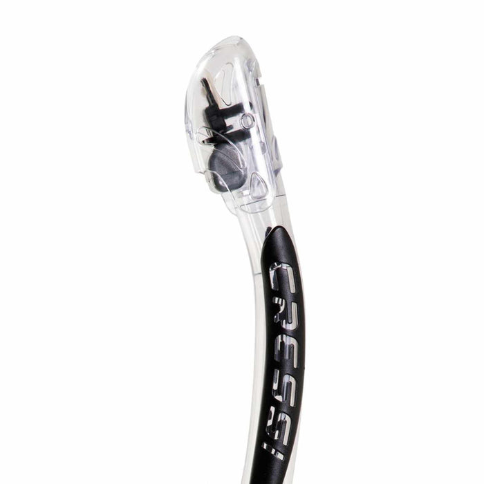 Snorkel Tube Itaca Ultra Dry Transparent-Black Cressi ES290050